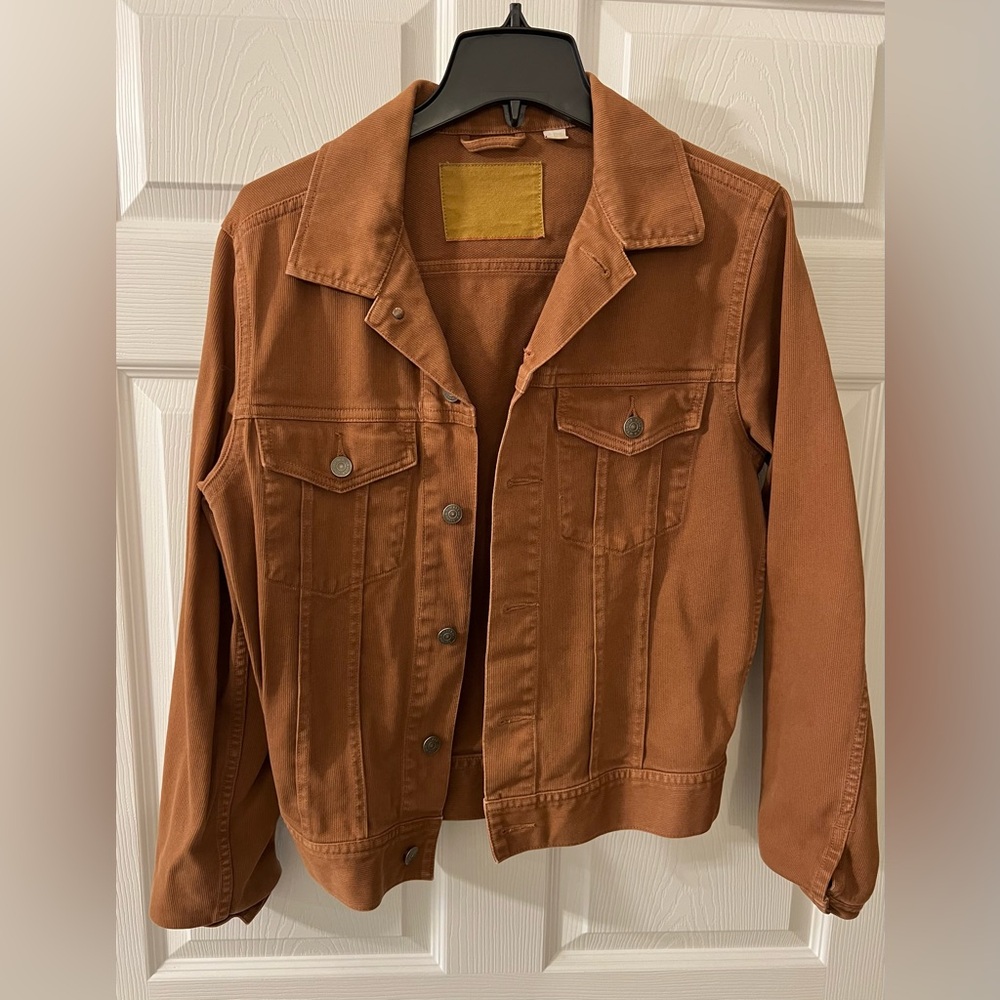 Denim Button Jacket - Picture 4 of 6